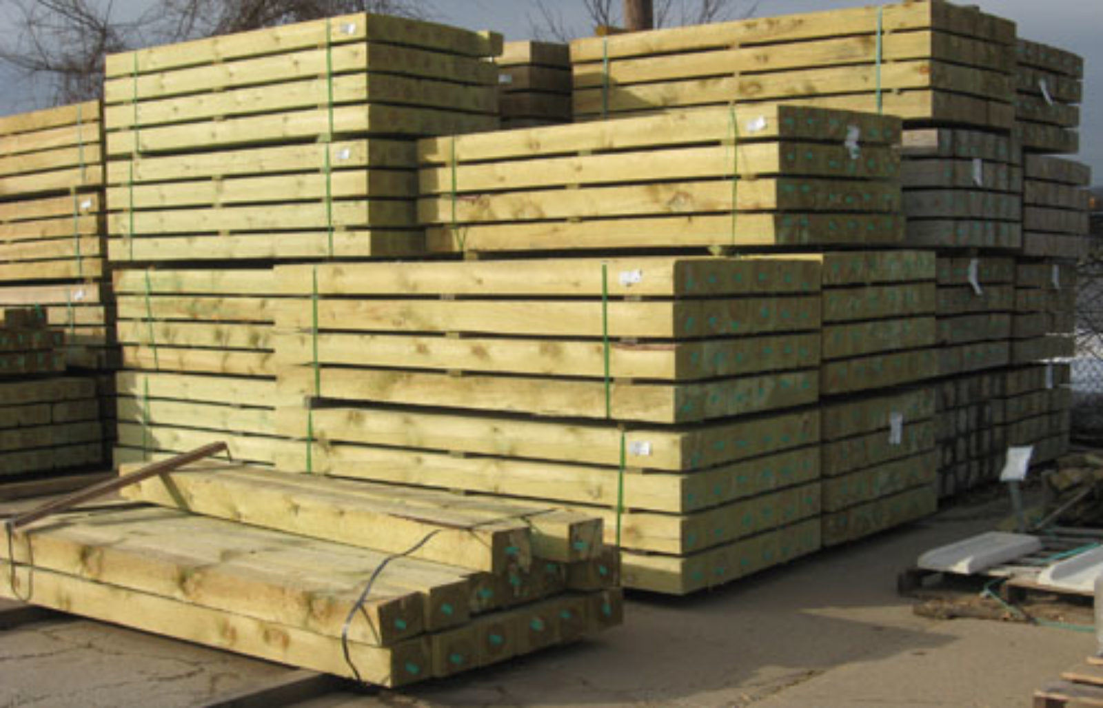 4x6x8 landscape timbers prices